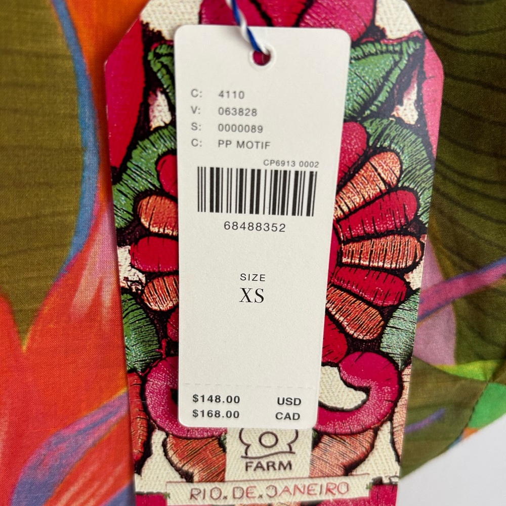 FARM Rio x Anthropologie Structured Crop Top - Picture 10 of 12